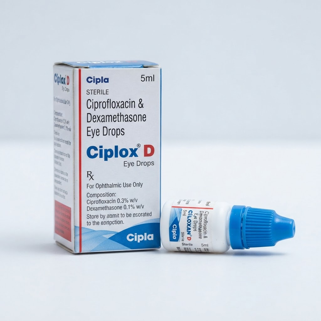 Ciplox-D Eye Drops