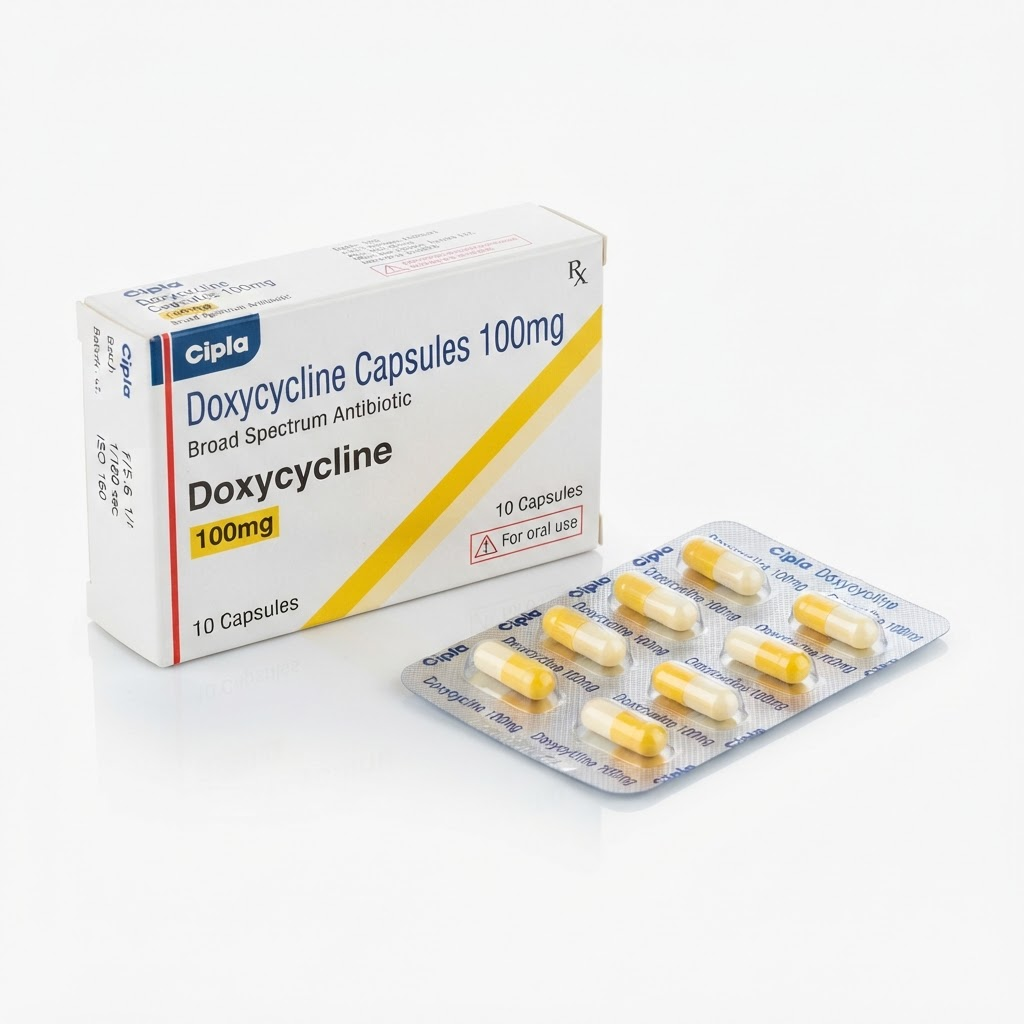 Doxycycline 100mg Capsule