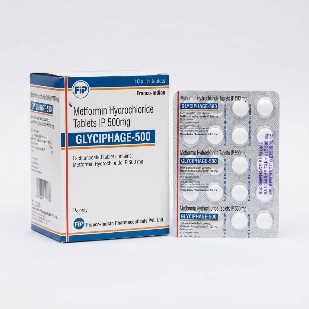 Glyciphage 500 Tablet