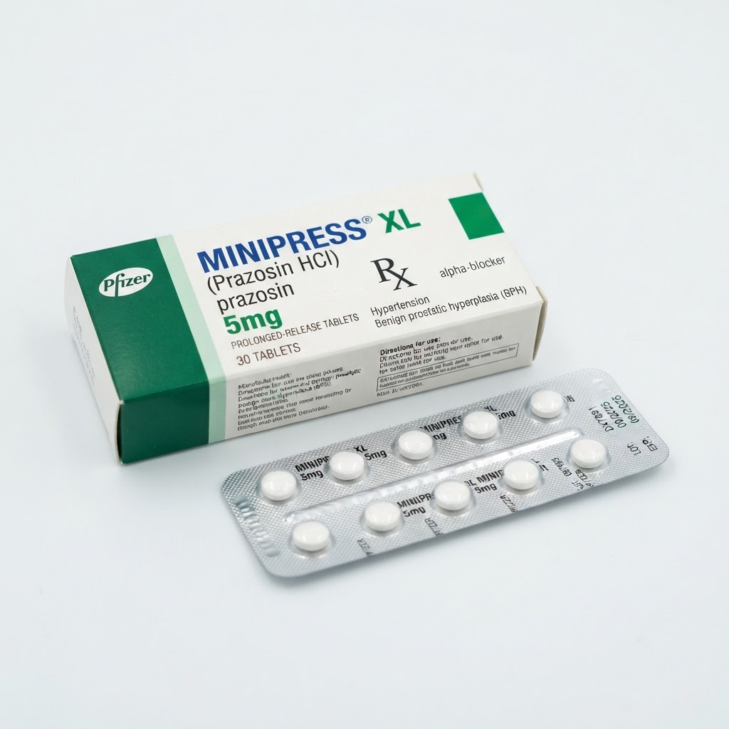 Minipress XL 5mg Tablet