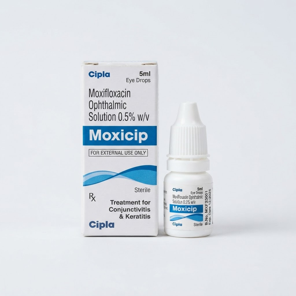 Moxicip Eye Drops