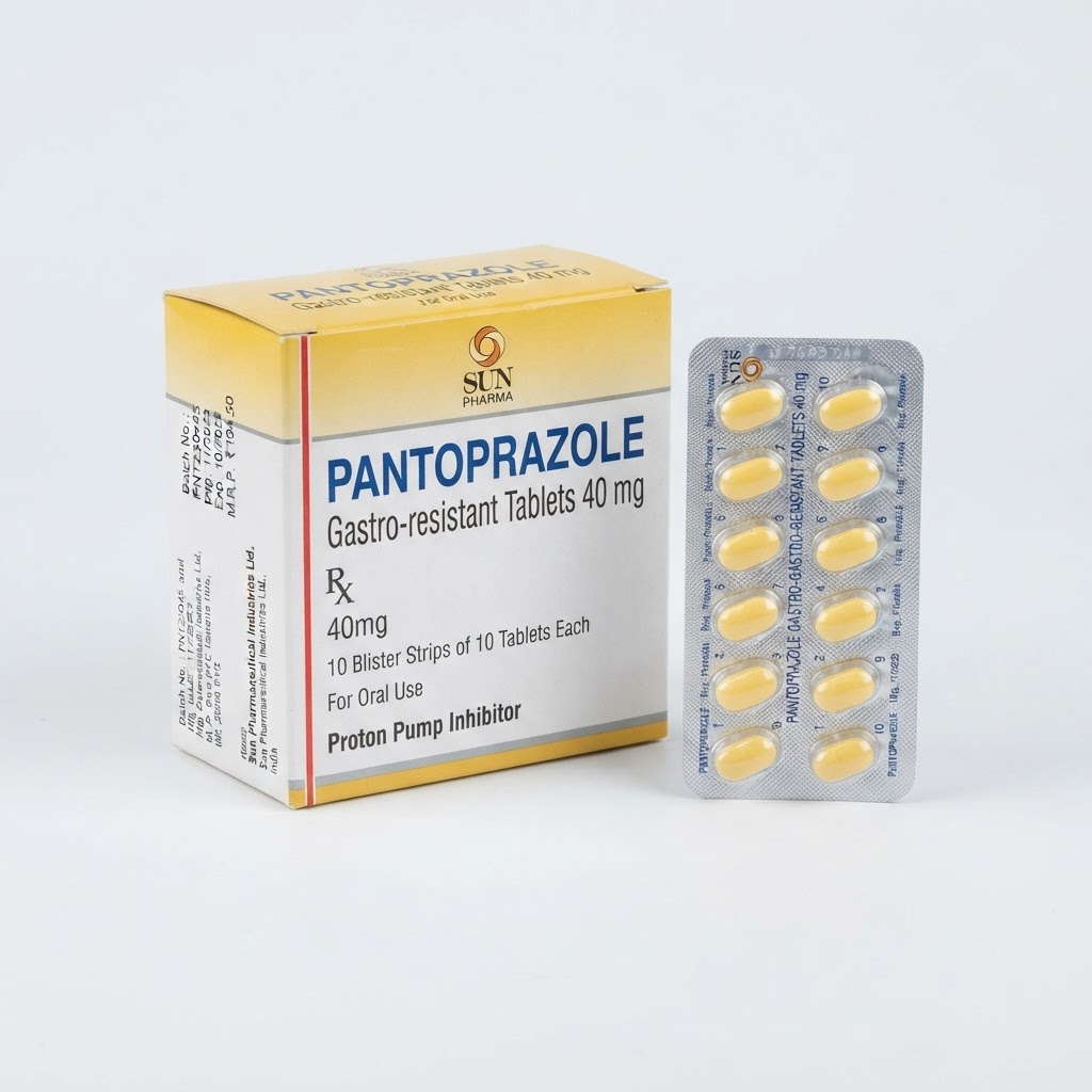 Pantoprazole 40mg Tablet