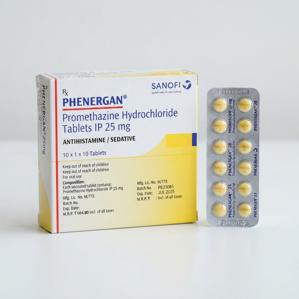 Phenergan 25mg Tablet